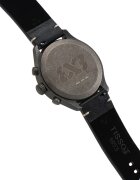 Tissot Часовник с хронограв и сменяеми каишки Черен
