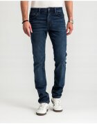 Tom Tailor Мъжки дънки Josh Slim Fit Средна талия Цип Дълги 5 джоба Памук L36 Син