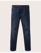 Tom Tailor Мъжки дънки Josh Slim Fit Средна талия Цип Дълги 5 джоба Памук L36 Син