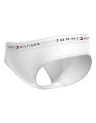 Tommy Hilfiger Бикини Classic с лого на талията - 2 чифта Бял/Черен