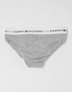 Tommy Hilfiger Бикини Classic с лого на талията - 2 чифта Сив меланж/Бял