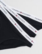 Tommy Hilfiger Бикини с лого 3 чифта Червен/Бял/Черен