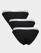 Tommy Hilfiger Бикини с лого 3 чифта Червен/Бял/Черен