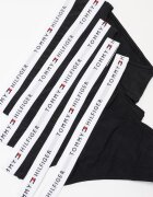 Tommy Hilfiger Бикини с лого - 5 чифта Черен