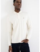 Tommy Hilfiger Блуза с яка и лого - Светло бежово