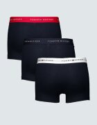 Tommy Hilfiger Боксерки с лого 3 чифта Червен/Бял/Ултрамарин синьо