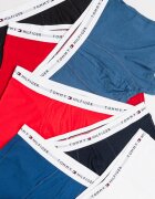 Tommy Hilfiger Боксерки с лого - 7 чифта Червен/Бял/Син