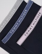 Tommy Hilfiger Боксерки с лого на талията - 3 чифта Антично синьо