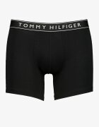 Tommy Hilfiger Боксерки с лого на талията - 3 чифта Антрацитно черно