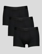 Tommy Hilfiger Боксерки с модал с лого - 3 чифта Черен
