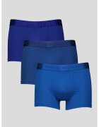 Tommy Hilfiger Боксерки с модал с лого - 3 чифта - Кралско Синьо/Индигово синьо/Тъмносин
