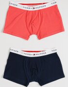 Tommy Hilfiger Боксерки с памук - 2 чифта Корал/Тъмносин