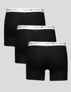 Tommy Hilfiger Боксерки с памук - 3 чифта Черен