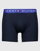 Tommy Hilfiger Боксерки с памук с лого на талията - 3 чифта Ултрамарин синьо/Син