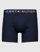 Tommy Hilfiger Боксерки с памук с лого на талията - 3 чифта Ултрамарин синьо/Син