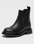 Tommy Hilfiger Боти от еко кожа с еластичен панел Черен