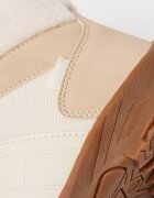 Tommy Hilfiger Боти с връзки и еко пух Бежов/Мръснобял