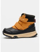 Tommy Hilfiger Боти Tripletex® с двойно велкро - Черен/Светлокафяв
