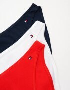 Tommy Hilfiger Бразилиана с памук - 3 чифта Червен/Бял/Тъмносин