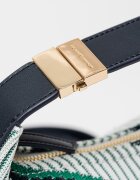 Tommy Hilfiger Чанта Go с принт Бял/Зелен/Черен