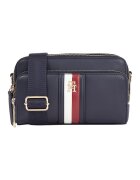 Tommy Hilfiger Чанта Iconic от еко кожа - Червен/Бял/Тъмносин