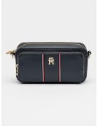 Tommy Hilfiger Чанта през рамо Daily от еко кожа - Червен/Бял/Тъмносин