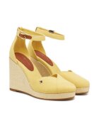 Tommy Hilfiger Дамски обувки - жълти - текстил - плосък ток