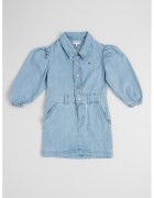 Tommy Hilfiger Дънкова къса рокля с бухнали ръкави