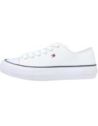 Tommy Hilfiger Детски спортни обувки Бели - Бял