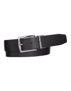 Tommy Hilfiger Двулицев кожен колан Denton