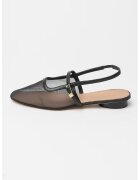 Tommy Hilfiger Ефирни пантофки с каишка на петата