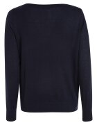 Tommy Hilfiger Фино плетен пуловер с органичен памук Тъмносин