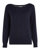 Tommy Hilfiger Фино плетен пуловер с органичен памук