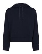 Tommy Hilfiger Худи с връзки и паднали ръкави