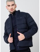 Tommy Hilfiger Капитонирано зимно яке с миди яка