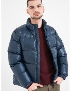 Tommy Hilfiger Капитонирано зимно яке - Тъмносин