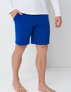 Tommy Hilfiger Къса долна пижама с модал с връзка и джобове Кралско Синьо