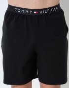 Tommy Hilfiger Къса пижама с памук Black Onyx