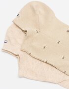 Tommy Hilfiger Къси чорапи - 2 чифта Тъмнобежово