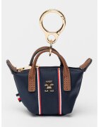 Tommy Hilfiger Ключодържател с форма на чанта - Червен/Кафяв/Тъмносин