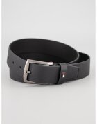 Tommy Hilfiger Кожен колан Denton - Черен