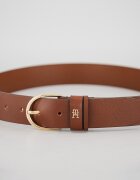 Tommy Hilfiger Кожен колан Efortless Коняк кафяв