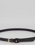 Tommy Hilfiger Кожен колан Esential Efortless Черен