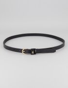 Tommy Hilfiger Кожен колан Esential Efortless Черен