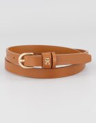 Tommy Hilfiger Кожен колан Esential Efortless Коняк кафяв