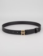 Tommy Hilfiger Кожен колан Modern с тока с щифт Черен