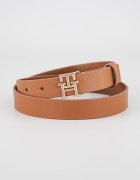 Tommy Hilfiger Кожен колан Modern с тока с щифт Канелено кафяво