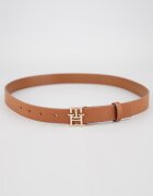 Tommy Hilfiger Кожен колан Modern с тока с щифт Канелено кафяво