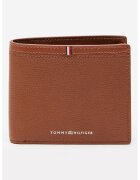 Tommy Hilfiger Кожен портфейл Corporate с прегъване - Канелено кафяво