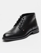 Tommy Hilfiger Кожени кларкове Corporate Черен